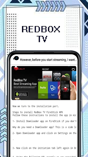 Guide RedBox TV screenshot 1