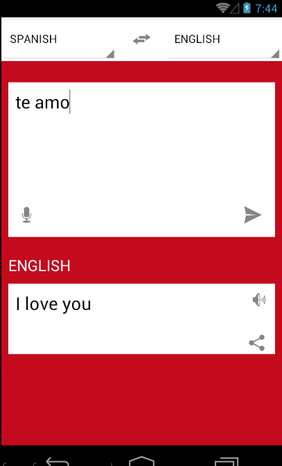 Tradutor de Español a Ingles screenshot 3