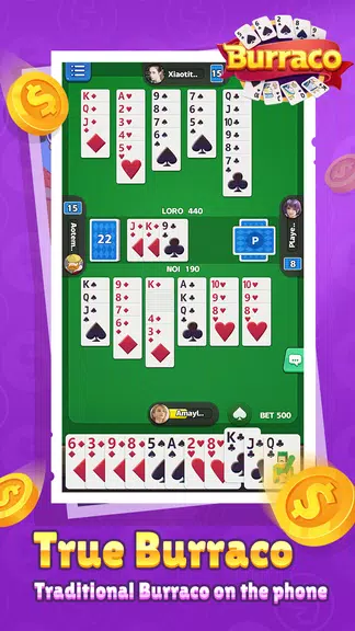 Burraco:Italian card game screenshot 3