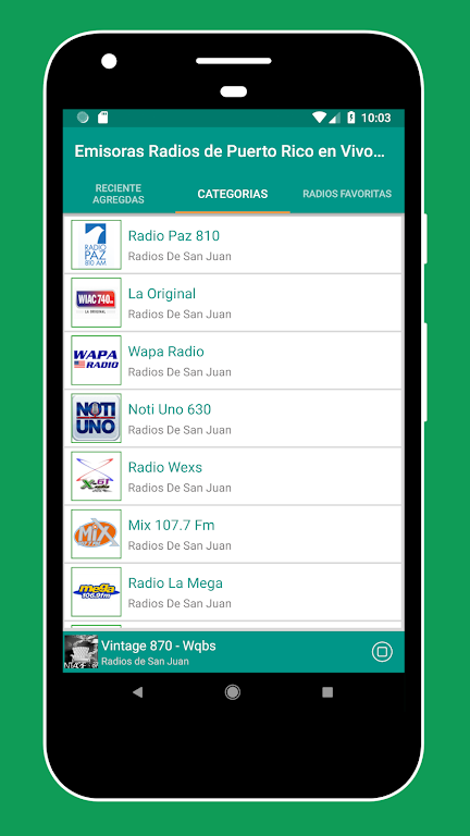 Puerto Rico Radio Station App screenshot 3