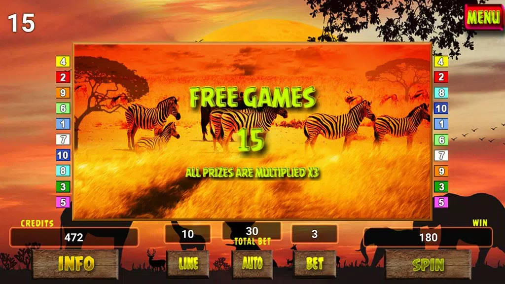 Safari Tour Slot screenshot 4