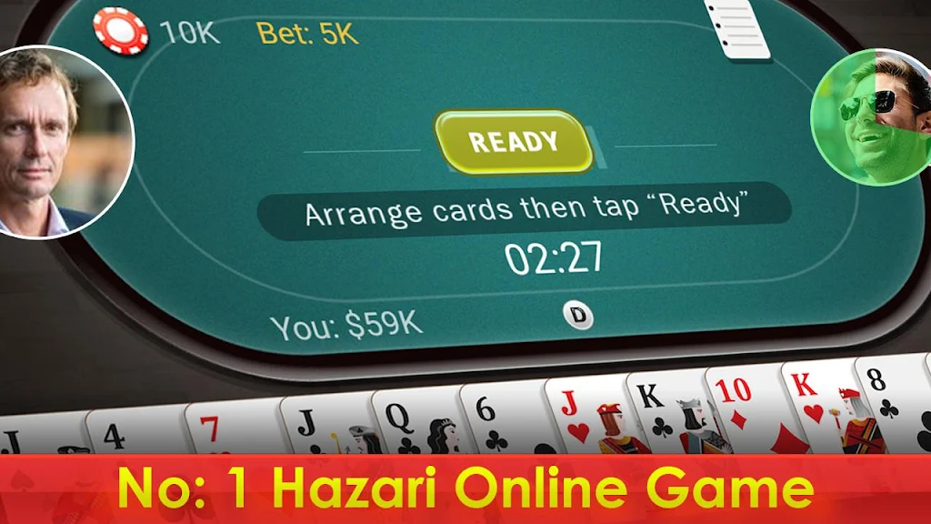 Hazari (হাজারী) - 1000 Points Card Game screenshot 3