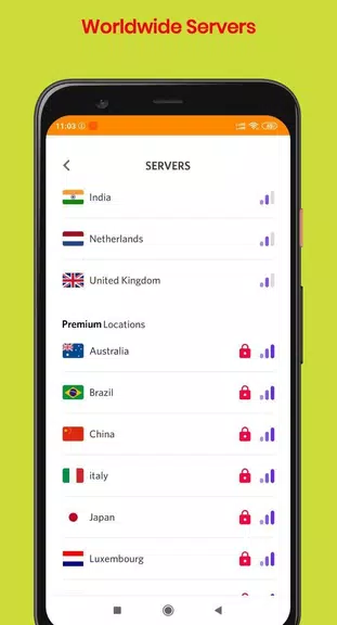 VPN INDIA - Free VPN Super unlimited proxy Hotspot screenshot 2