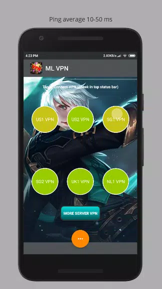 ML VPN - VPN For MOBA Gaming screenshot 2