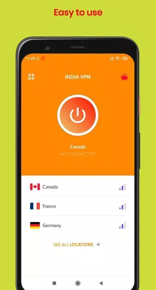 VPN INDIA - Free VPN Super unlimited proxy Hotspot screenshot 4