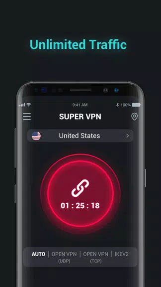 SuperVPN-Secure And Superfast VPN screenshot 3