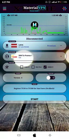 MaterialVPN Xtreme screenshot 1