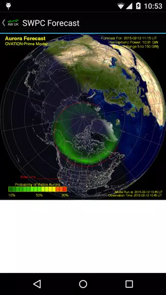 Aurora Watch (UK) screenshot 3