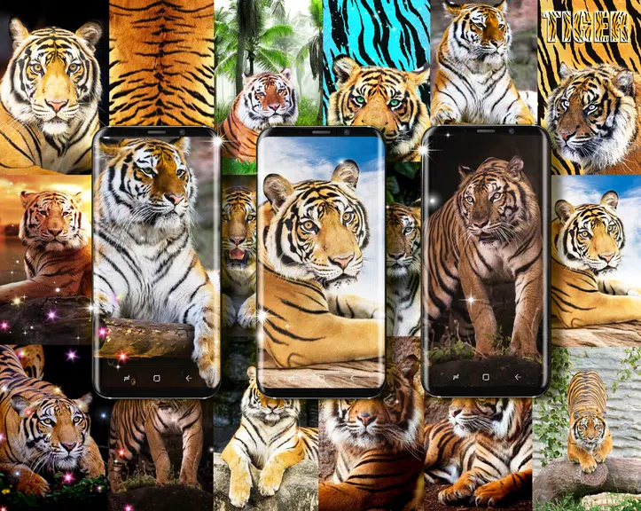 Tiger live wallpaper screenshot 1