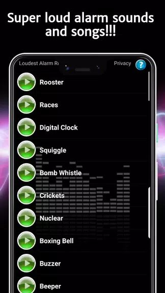 Loudest Alarm Ringtones screenshot 1