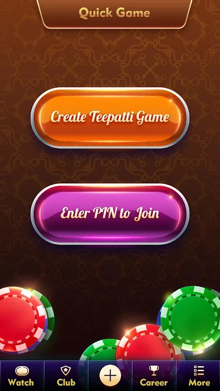 Teen Patti Poker——Live Indian Poker Game screenshot 1