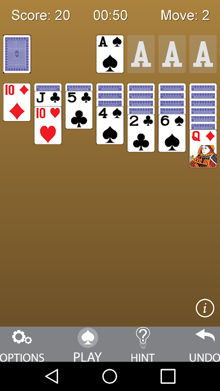 Solitaire Mini screenshot 2