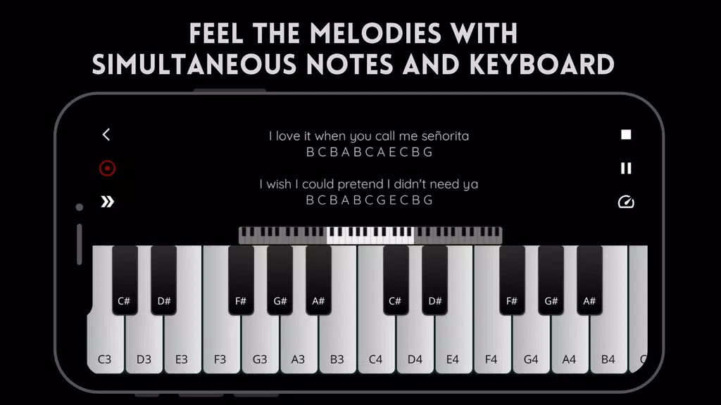 Play Piano: Melodies | Notes screenshot 1