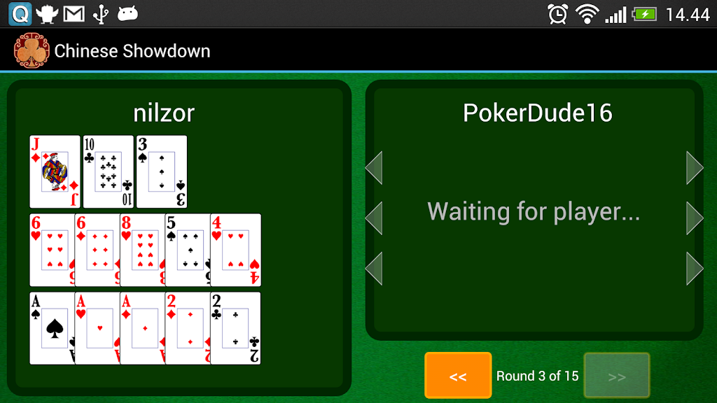 Chinese Showdown Poker screenshot 2