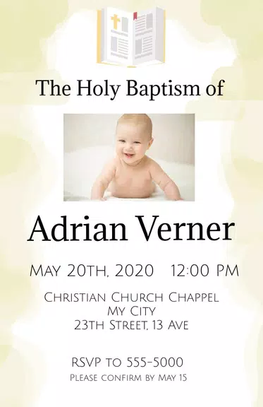 Baptism Invitations screenshot 4