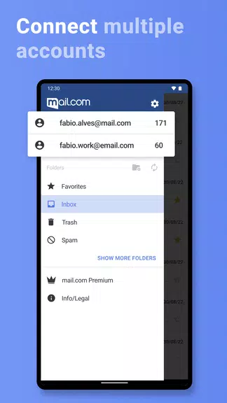 mail.com: Mail app & Cloud screenshot 3