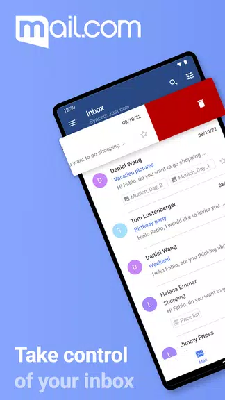 mail.com: Mail app & Cloud screenshot 1