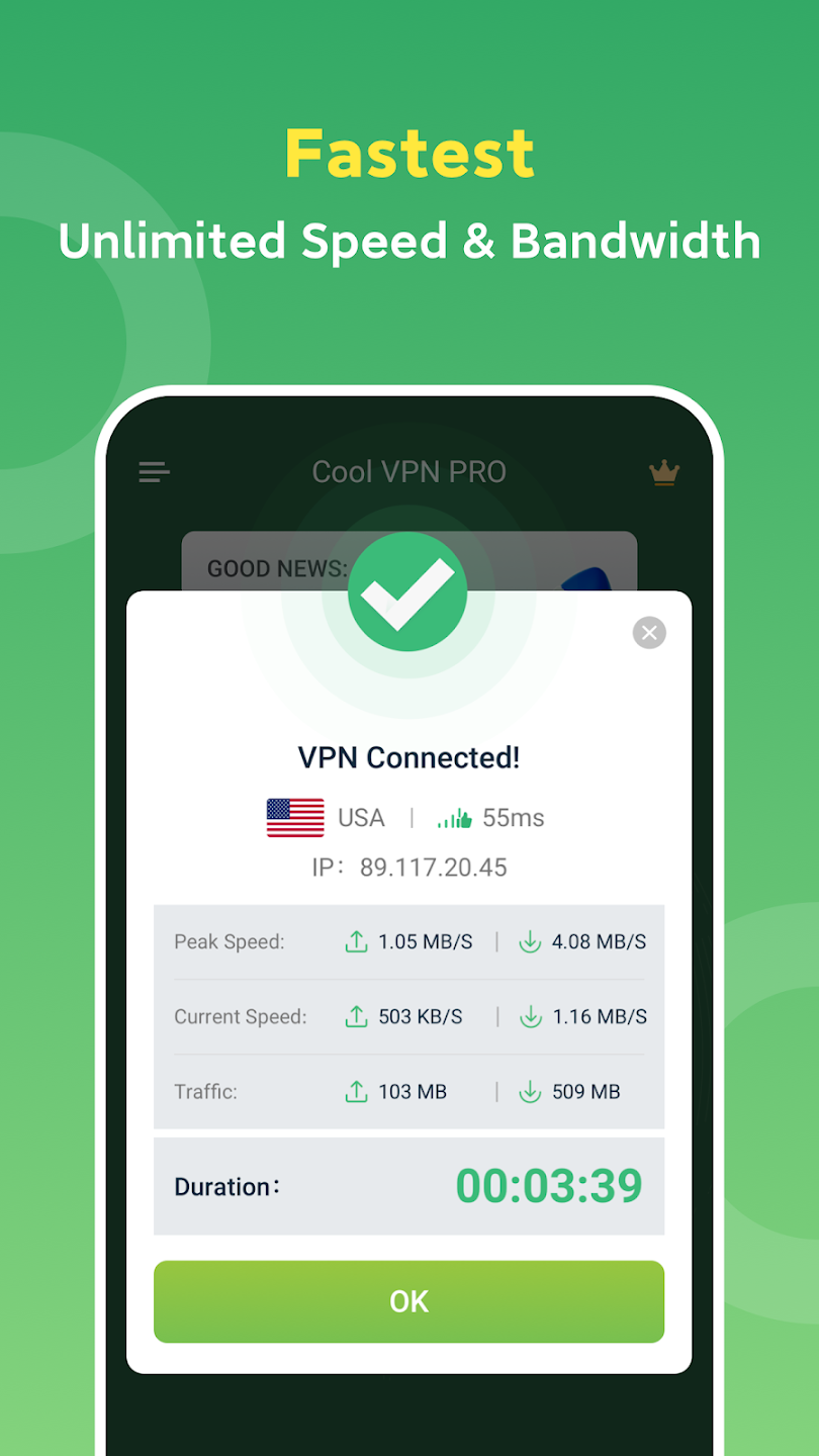 Cool VPN Pro screenshot 2