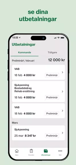 Försäkringskassan screenshot 3