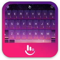 Purple Sky Keyboard Theme APK