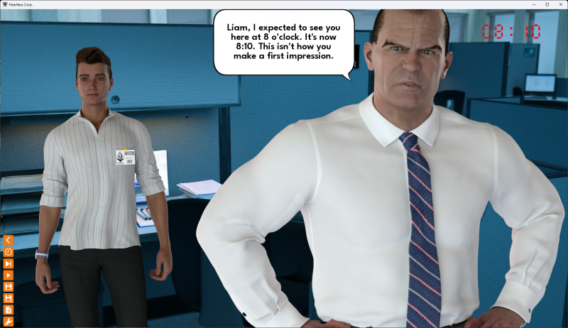 Heartless Corporation - Gay Office Simulator screenshot 2