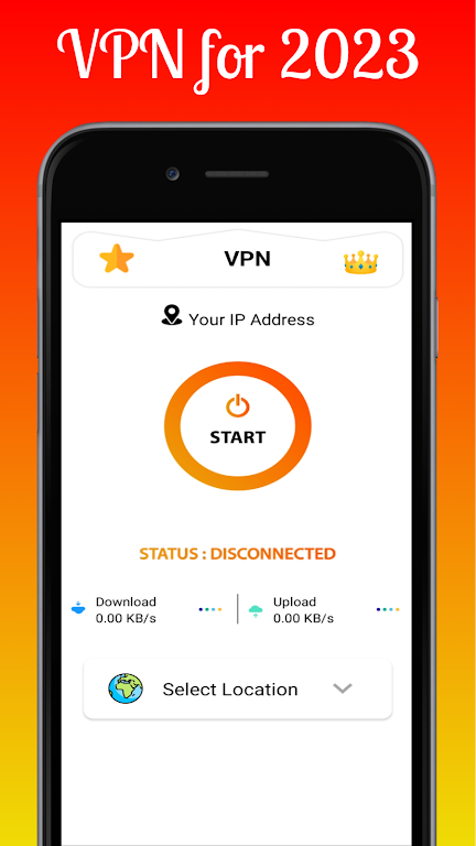 VPN App 2023 - VPN for 2023 screenshot 2