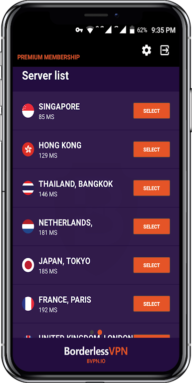 Borderless VPN screenshot 4