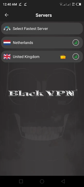 Black Hat VPN|VPNProxy|FreeVPN screenshot 1