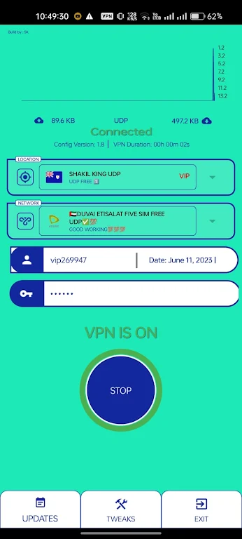 SHAKIL KING UDP - Secure VPN screenshot 3