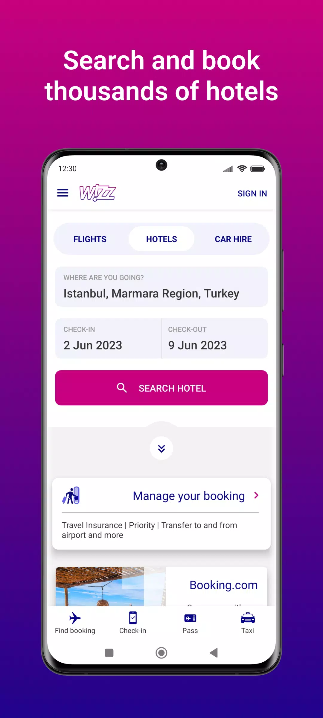 Wizz Air screenshot 1