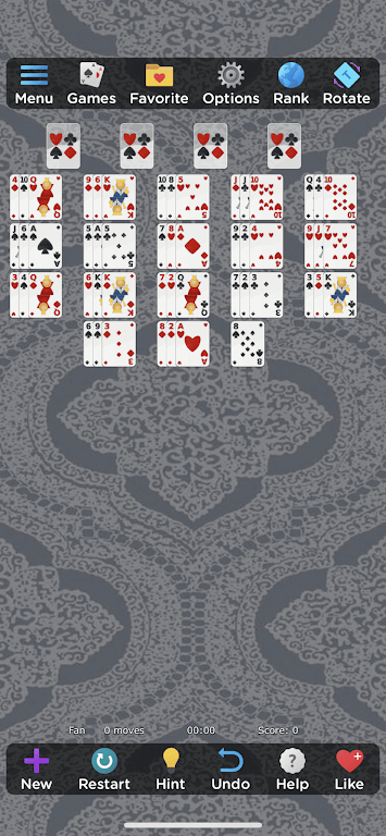 Spider Solitaire Card Games screenshot 4