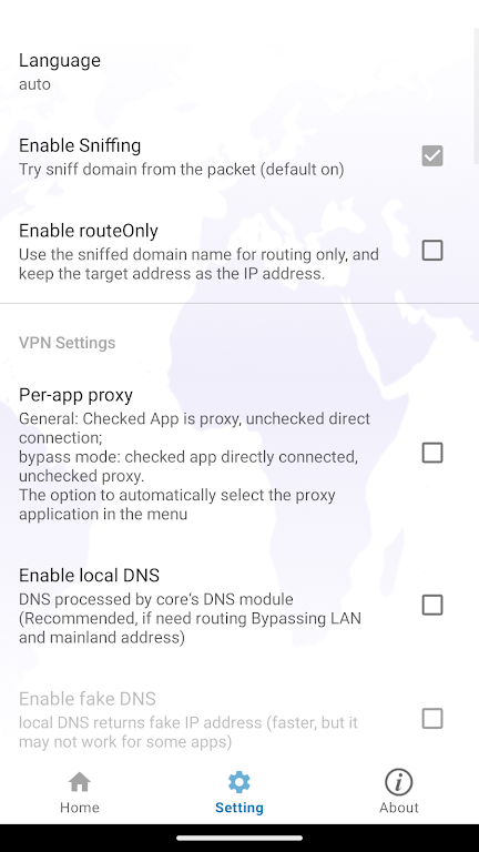 SiNi VPN screenshot 3