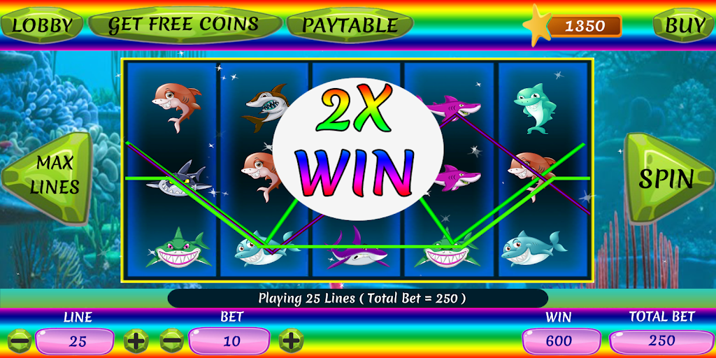 Shark Slots screenshot 2