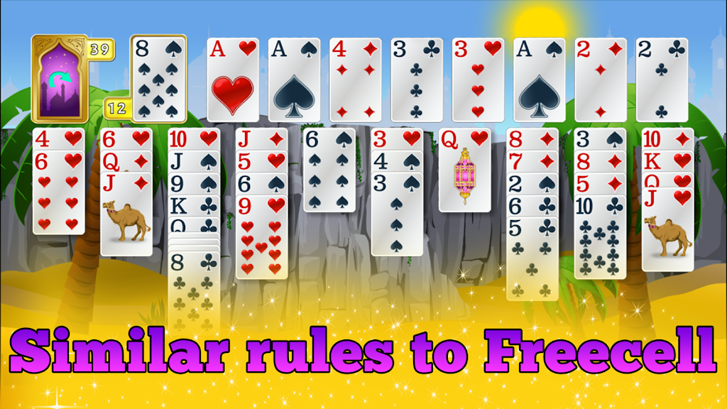 Forty Thieves Solitaire Gold screenshot 2