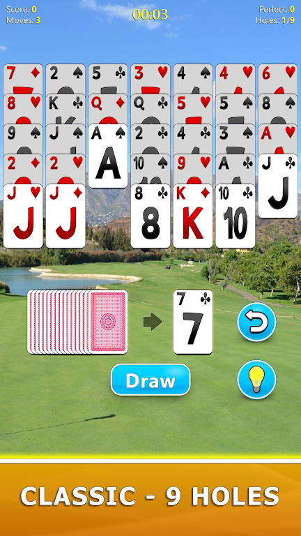 Golf Solitaire - Card Game screenshot 3