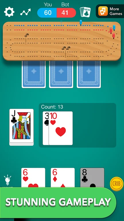 Cribbage * screenshot 2