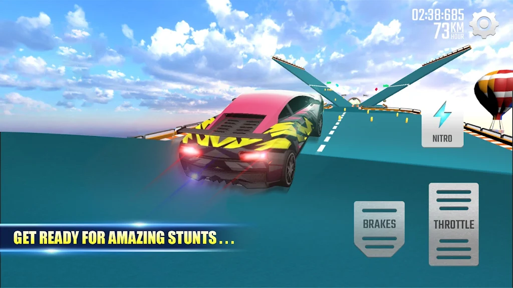 Mega Ramp Car : Super Car Game screenshot 1