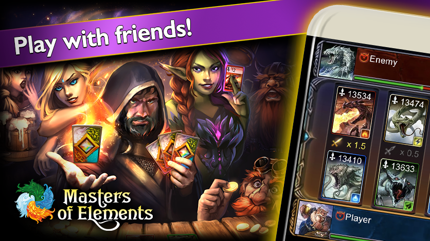 Masters of Elements－Online CCG screenshot 4