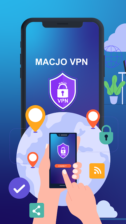 Macjo VPN Private & Secure VPN screenshot 1