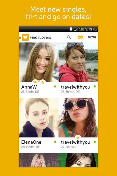 iLove - Free Dating & Chat App screenshot 1