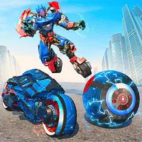 Ball Robot Transform Bike War APK