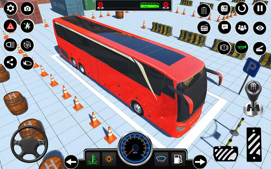 City Bus Parking 3D Games screenshot 2