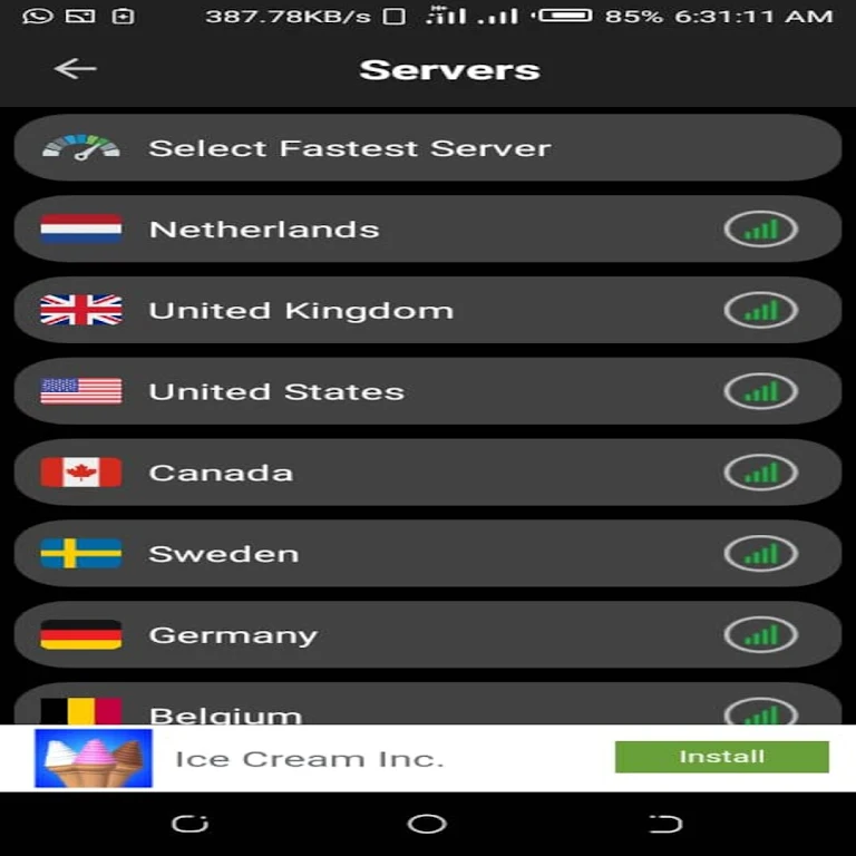 AFRICA VPN screenshot 3