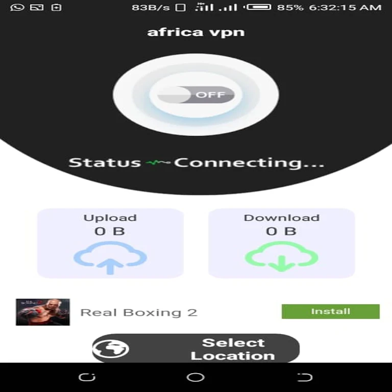 AFRICA VPN screenshot 1