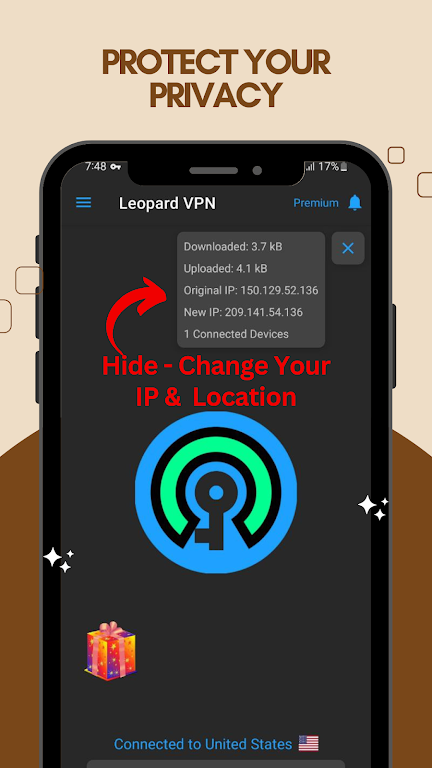 Leopard VPN- Fast Secure Proxy screenshot 3