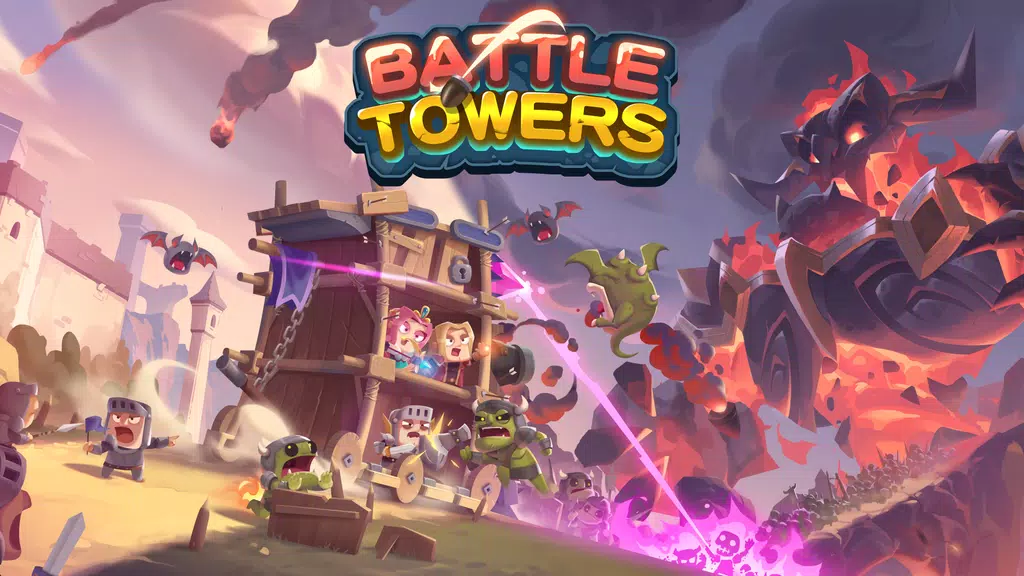 Battle Towers - TD Royale RPG screenshot 1