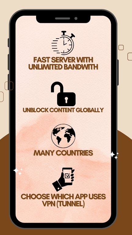 Leopard VPN- Fast Secure Proxy screenshot 1