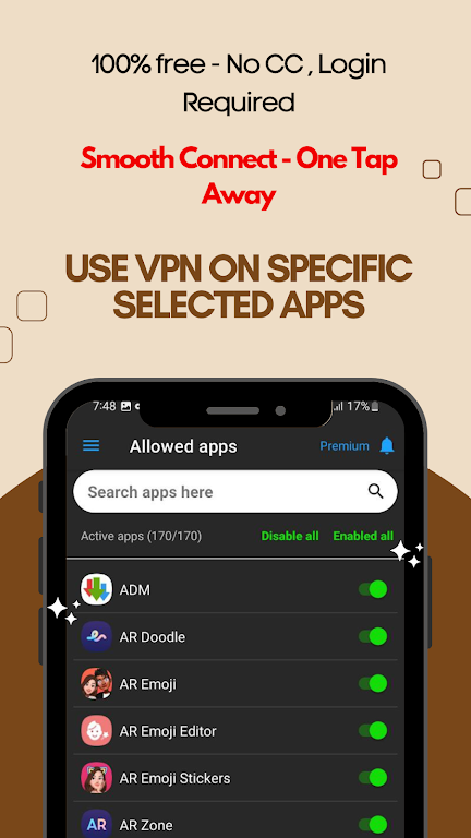 Leopard VPN- Fast Secure Proxy screenshot 4