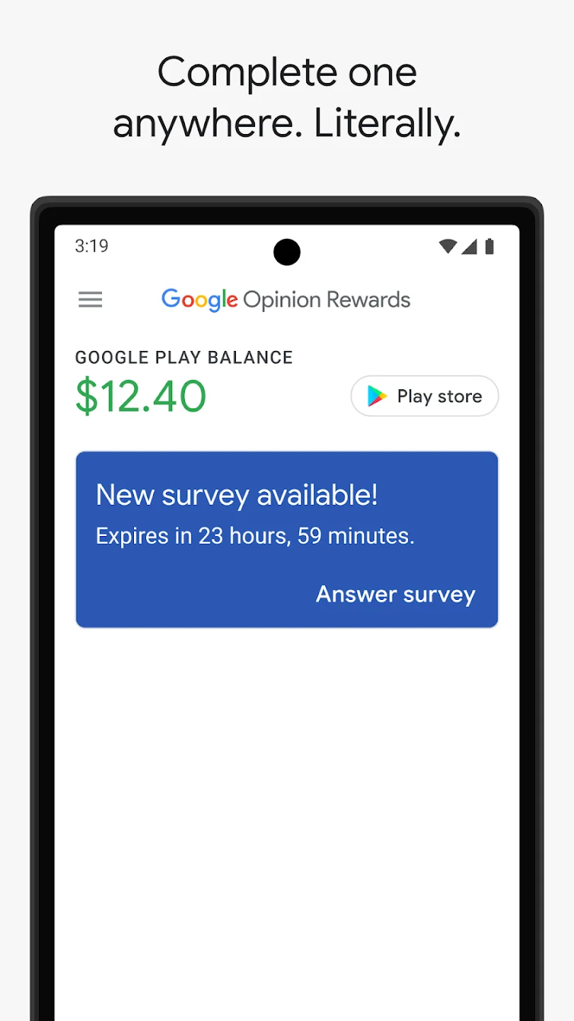 Google Opinion Rewards screenshot 4