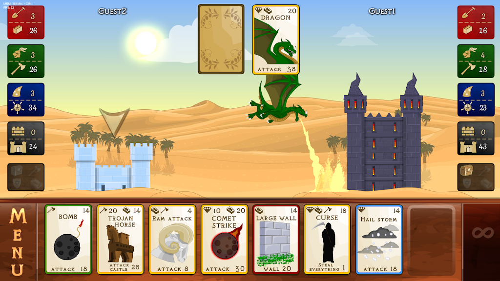 Castle Wars Online screenshot 1